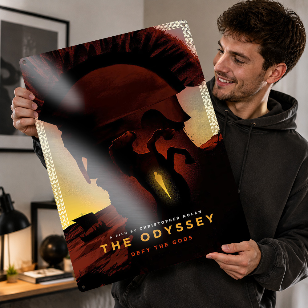 Home Cinema Gifts - De Odyssey Warrior Helm, een metalen