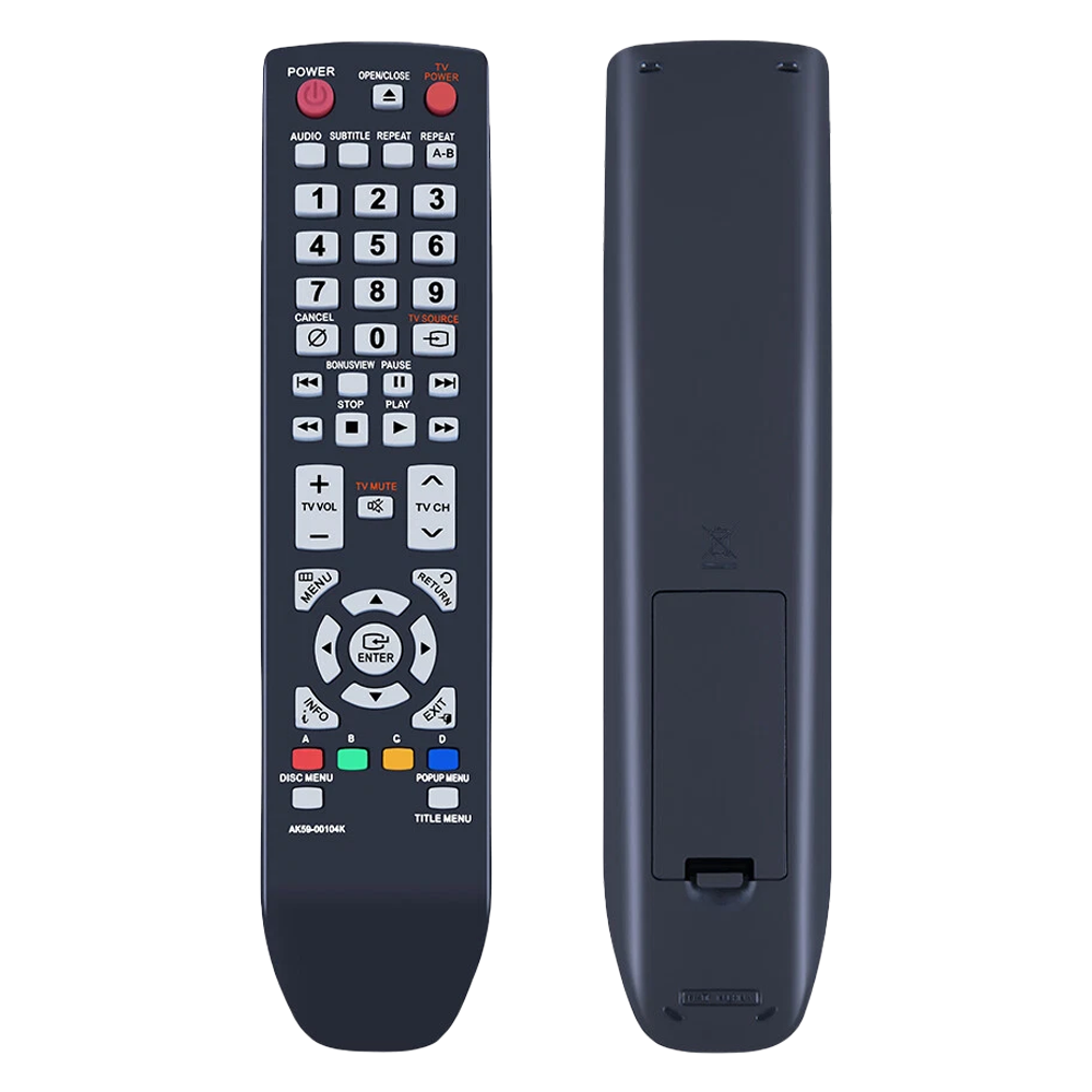 Blu Ray Disc Player - Vervangende afstandsbediening AK59-00104K, compatibel met Samsung