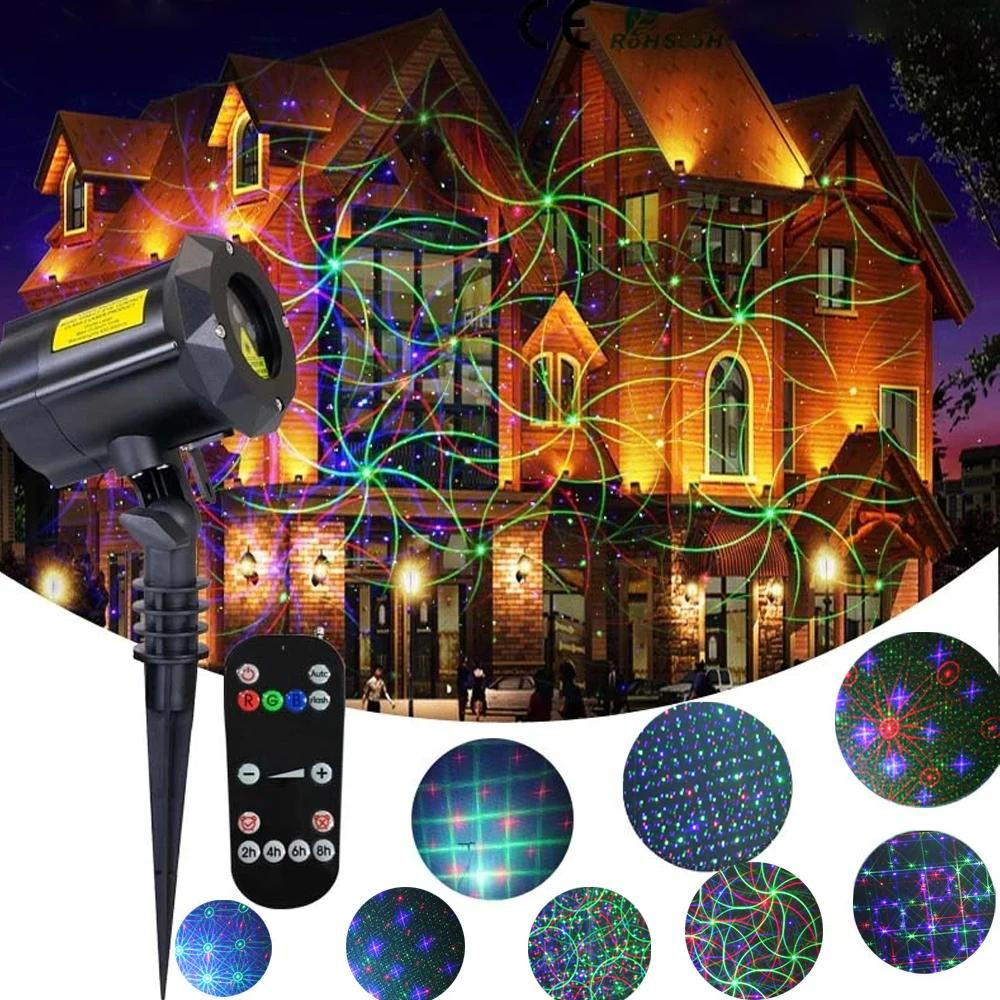 Home Cinema Led Projector - Kerst Laserlicht Buiten Projector Kosmische Patroon