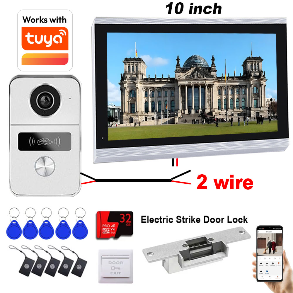 Home Cinema Screen - Nieuw 2-draads Tuya Wifi Video Intercom