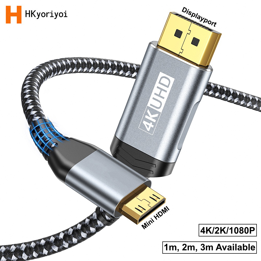 Home Cinema Portable - DisplayPort Naar Mini HDMI Kabel UHD