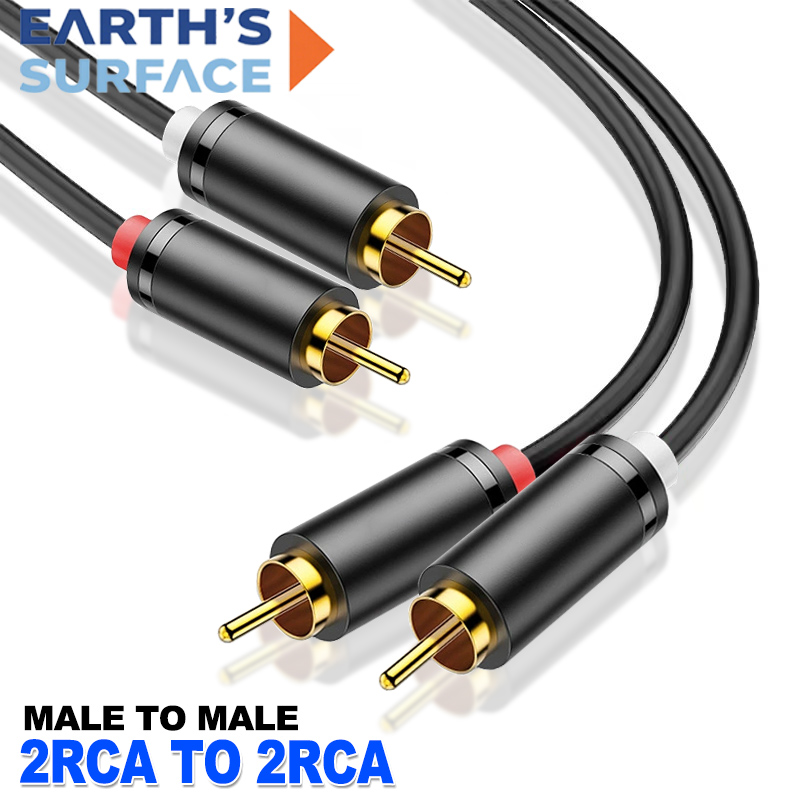 Home Cinema App - Dual RCA-kabel HIFI Stereo 2 RCA