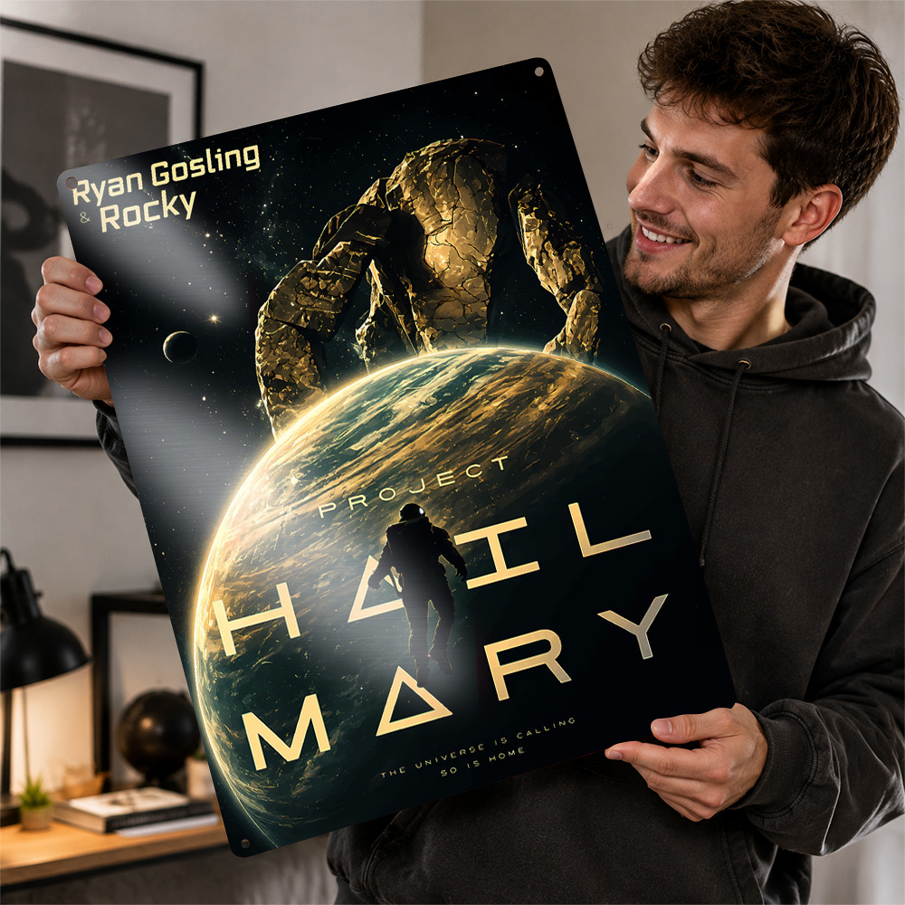 Home Cinema Gifts - Project Hail Mary Filmposter Cinema Wanddecoratie