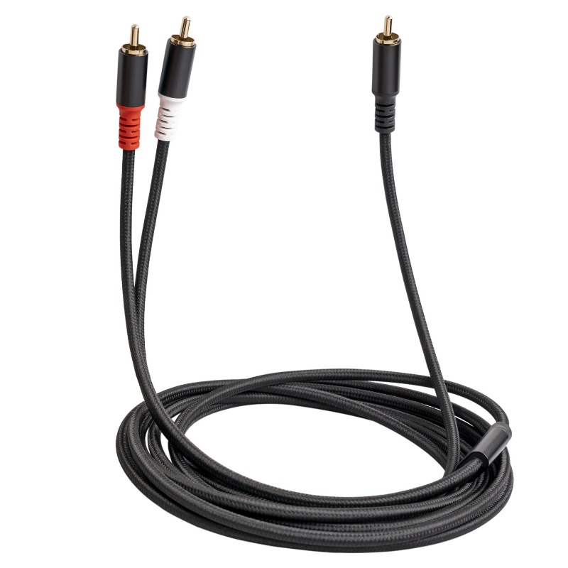 Home Cinema App - 1/2/3M 1 RCA Male Naar 2