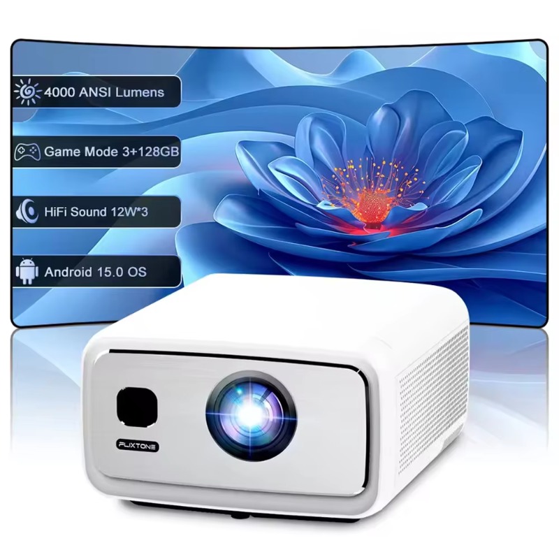 Home Cinema Screen - D10S Projector 4K V660 Chip 3+128G