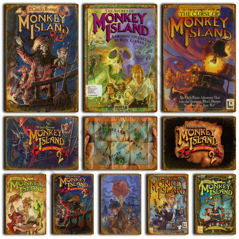 Home Cinema Setup - Klassiek spel Het geheim van Monkey