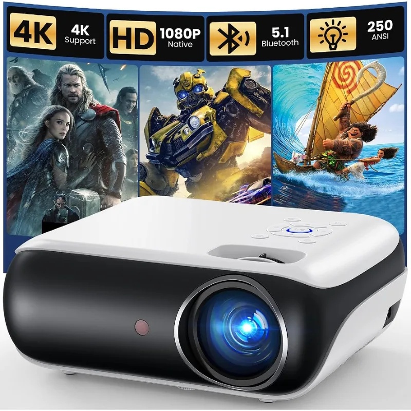 4K-projector, Bluetooth-thuisb - Home Cinema Setup recensie en prijs