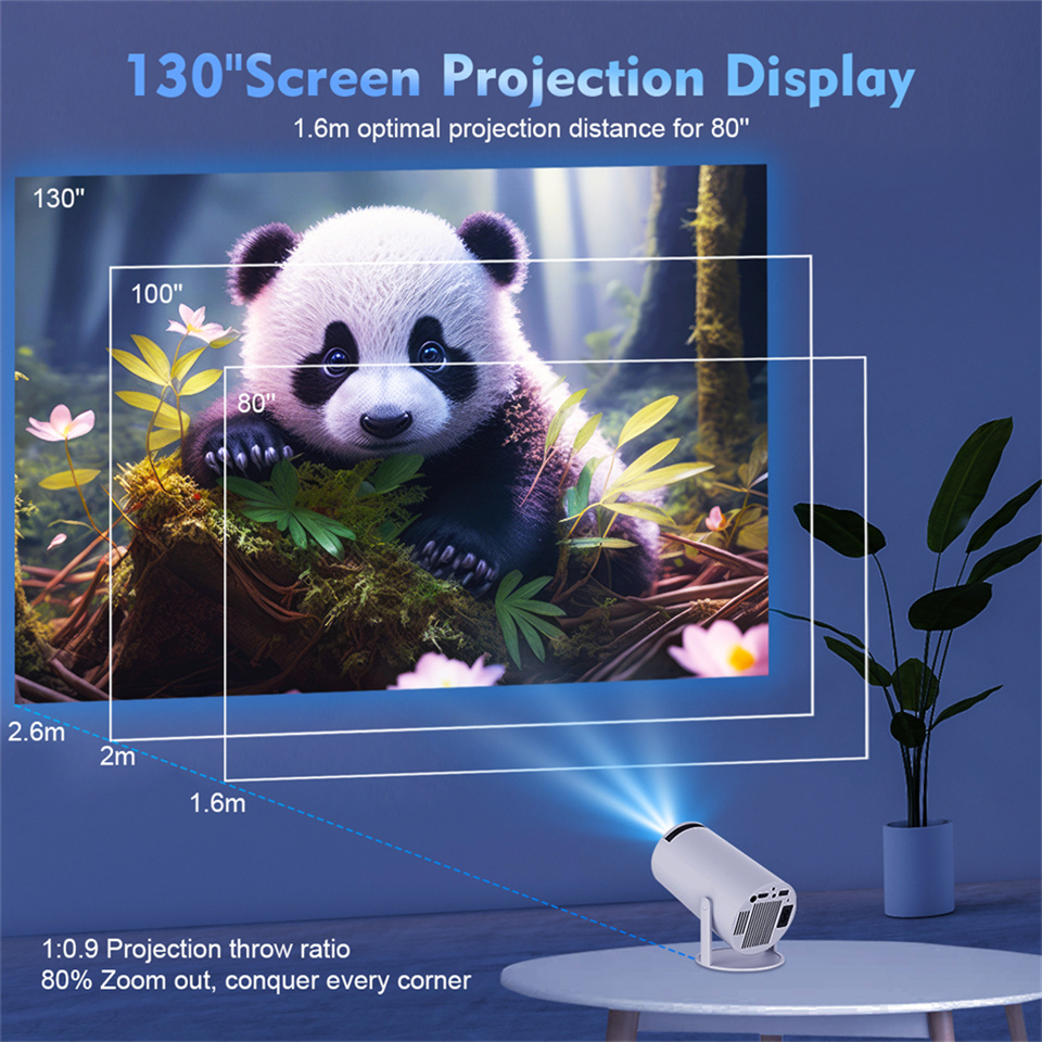 2026 Nieuwe HY300 Projector 4K - Home Cinema Portable recensie en prijs
