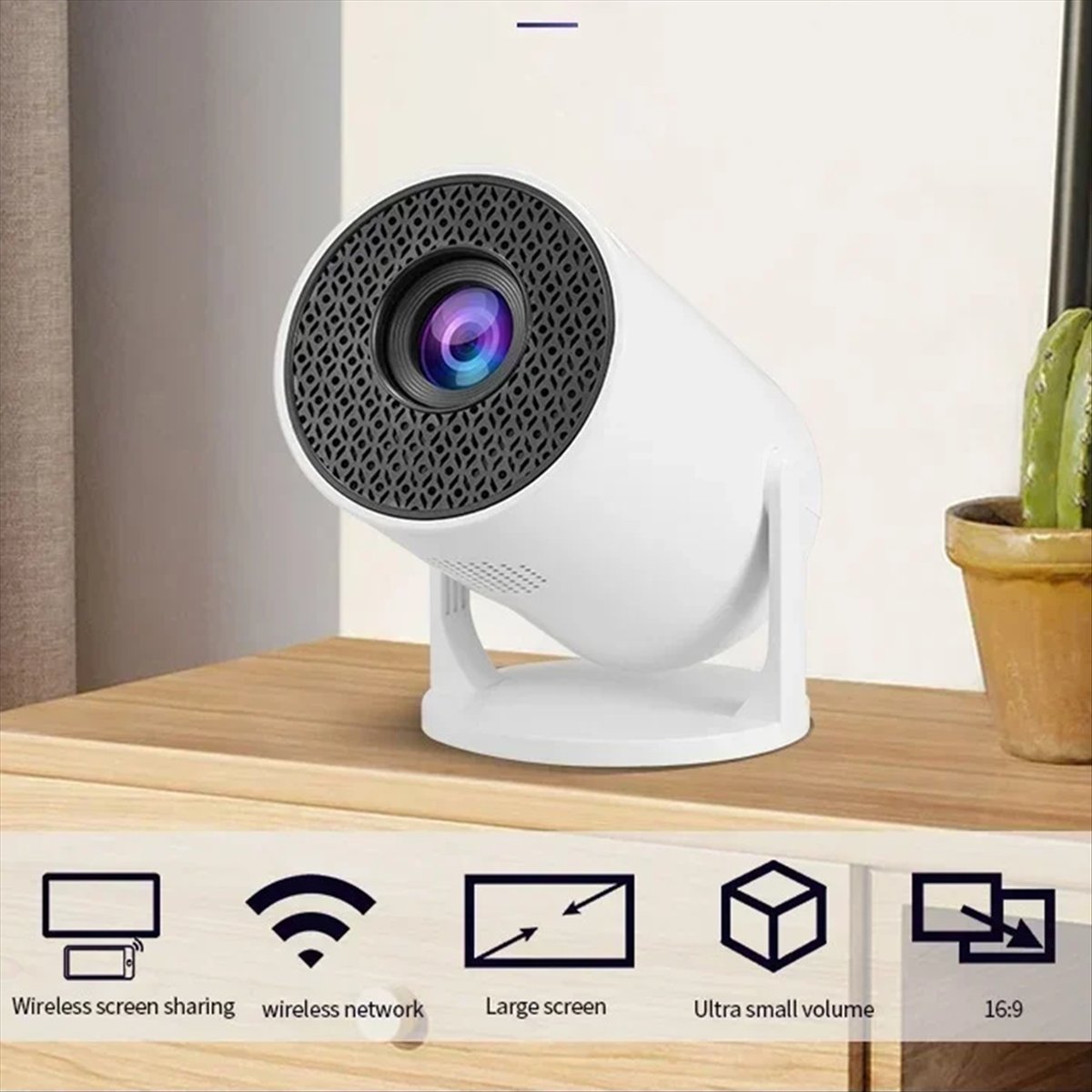 A77K Projector Draadloze Fidel - Home Cinema Led Projector recensie en prijs