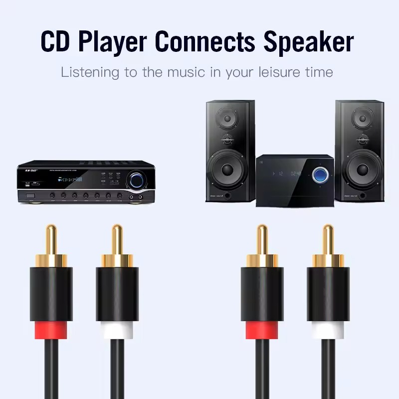 HIFI Stereo RCA Kabel 2RCA naa - Home Cinema App recensie en prijs
