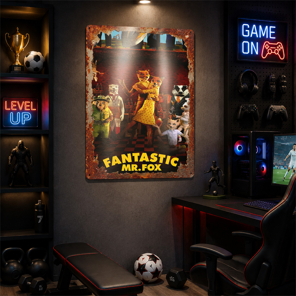 Fantastische Mr. Fox filmposte - Home Cinema Gifts recensie en prijs