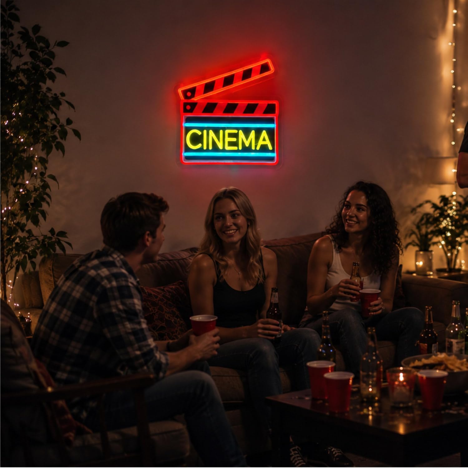Cinema Clapperboard LED Neon S - Home Cinema Wall Lights recensie en prijs