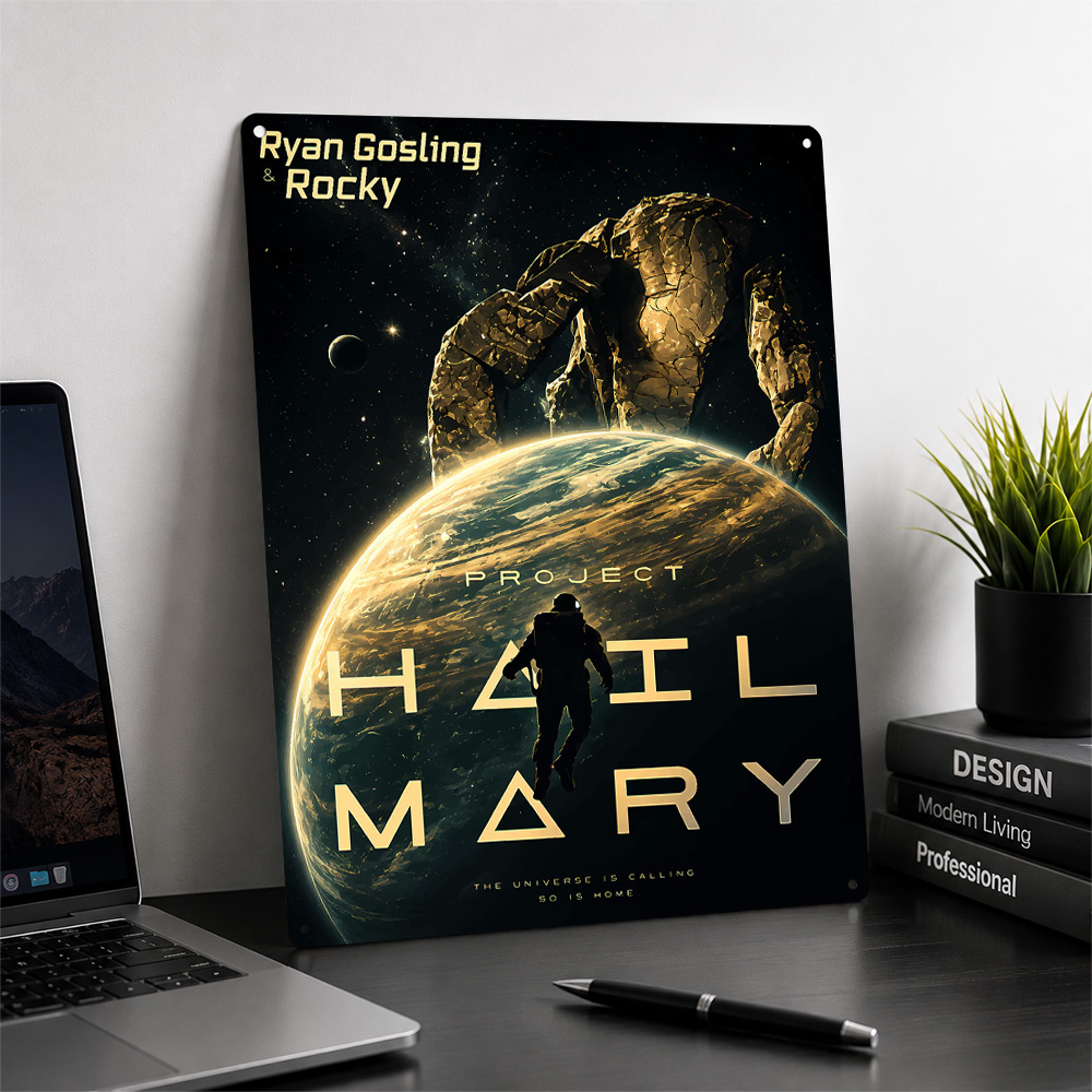 Project Hail Mary Filmposter C - Home Cinema Gifts recensie en prijs
