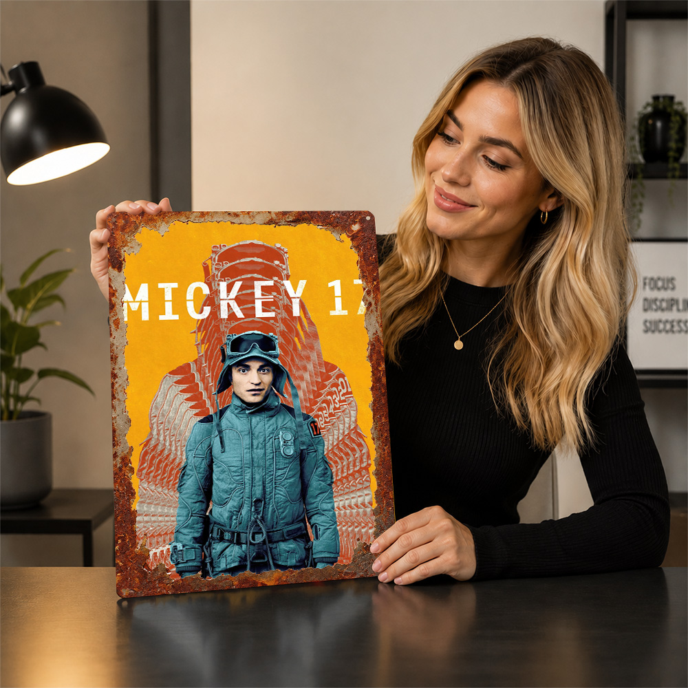 Mickey 17 Film Metal Poster Ci - Home Cinema Gifts recensie en prijs