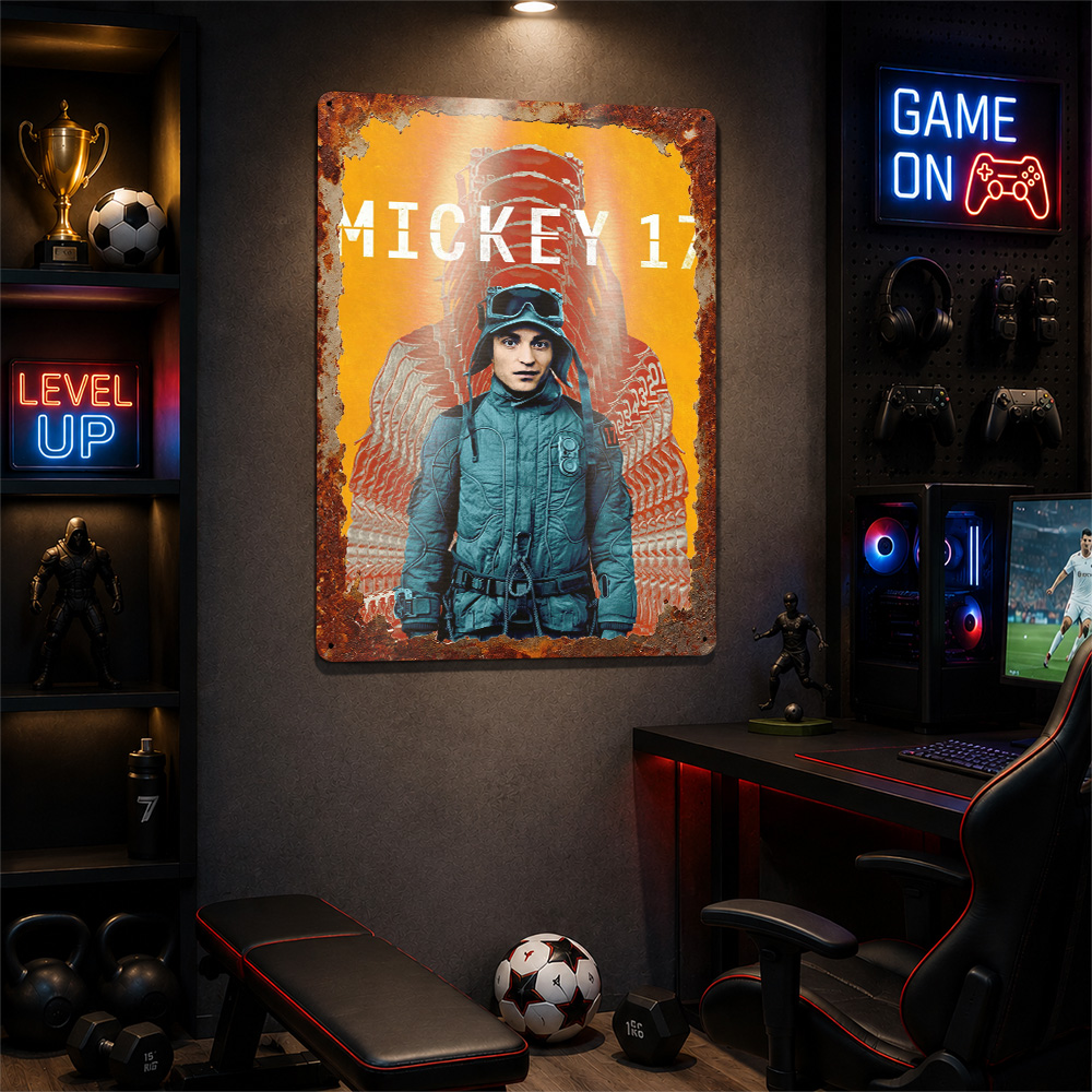 Mickey 17 Film Metal Poster Ci - Home Cinema Gifts recensie en prijs