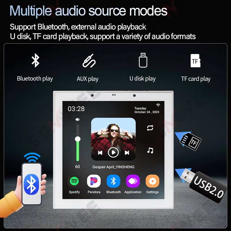 4 inch Tuya Smart Home Set And - Home Cinema Screen recensie en prijs