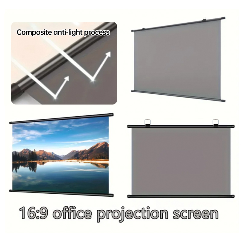 150 inch 16:9 anti-licht proje - Home Cinema Screen recensie en prijs