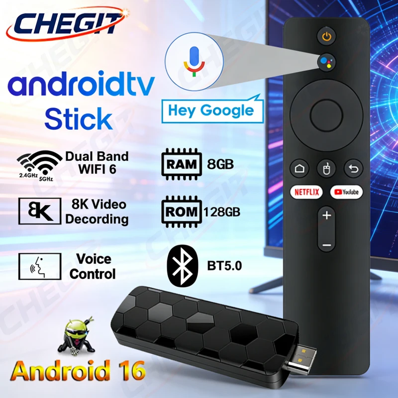 Android 16 8K Ultra HD TV Stic - Home Cinema App recensie en prijs
