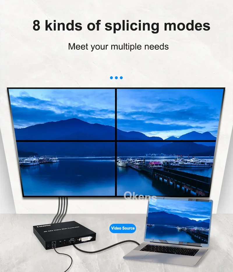4K 2X2 Hdmi Tv Wandcontroller  - Home Cinema Screen recensie en prijs