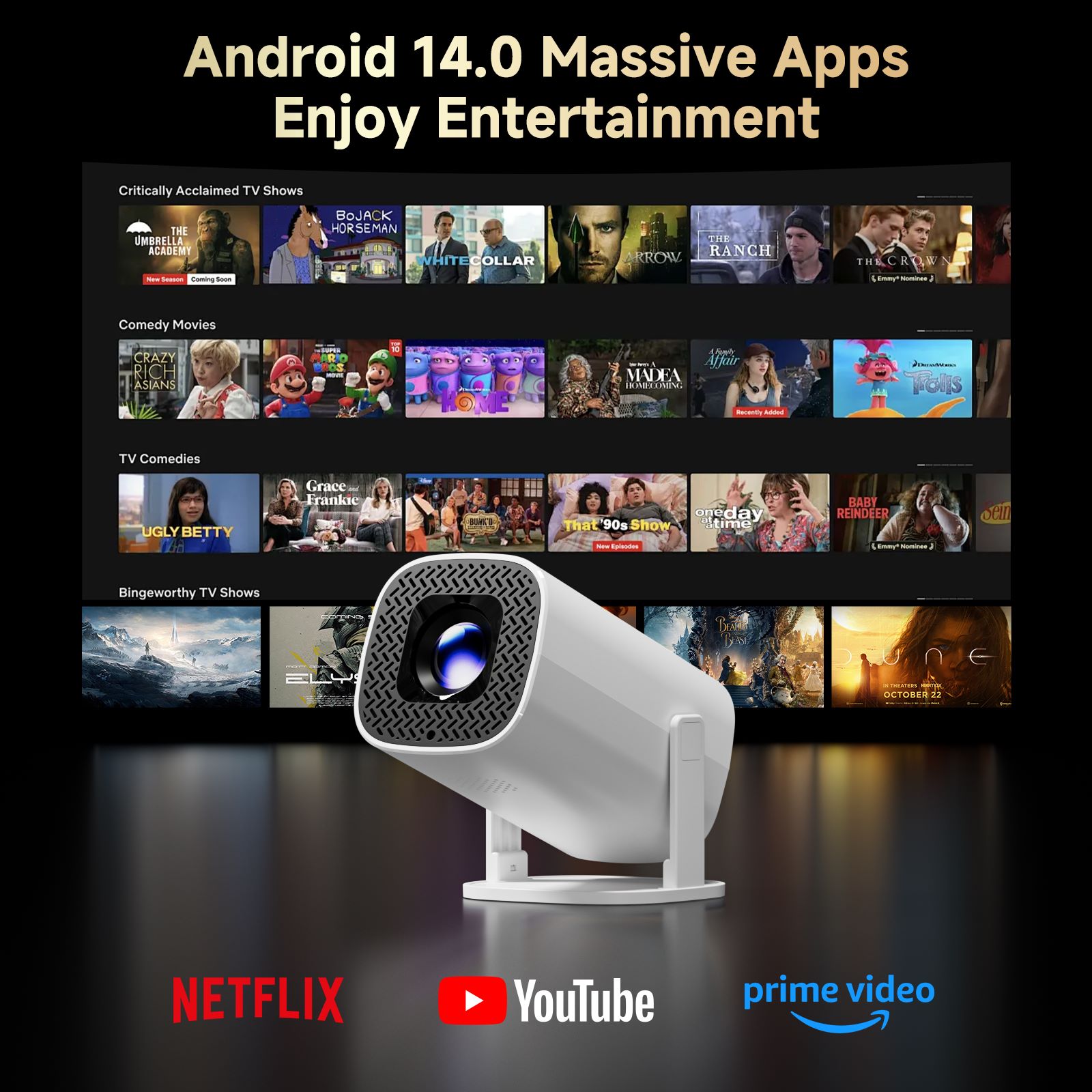 P30 PRO Smart Mini-projector A - Home Cinema Led Projector recensie en prijs
