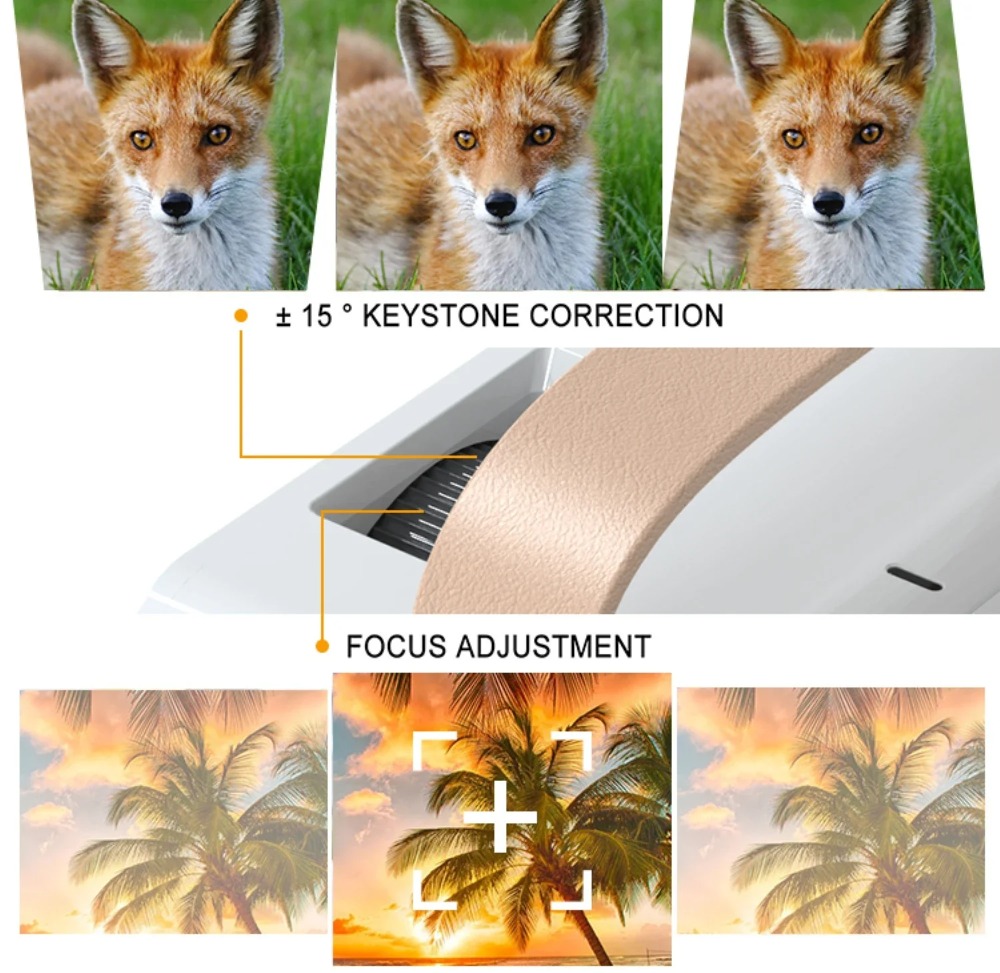 Draagbare slimme 4K-projector  - Home Cinema Portable recensie en prijs