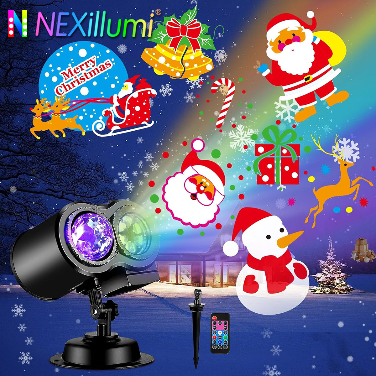 Halloween Kerst Outdoor Projec - Home Cinema Led Projector recensie en prijs